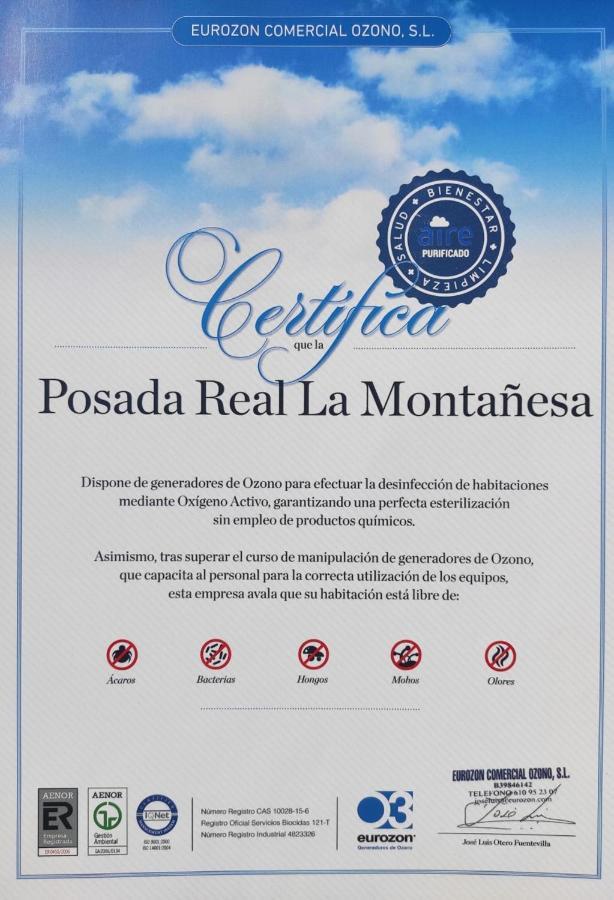 Posada Real La Montanesa Corrales De Buelna Dış mekan fotoğraf